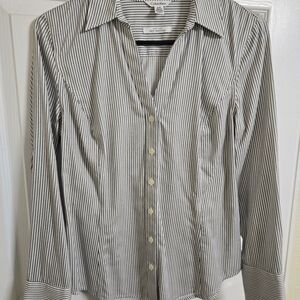 Calvin Klein Monochrome Striped Shirt